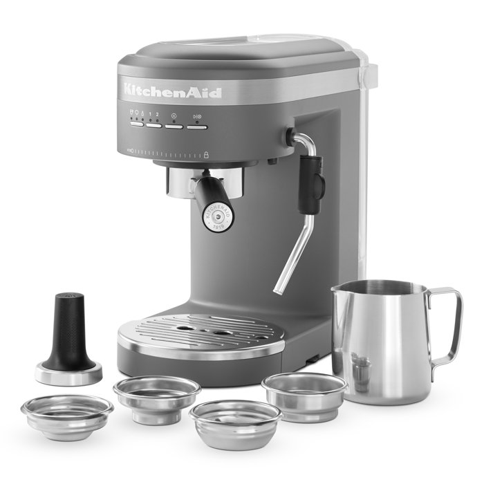 KitchenAid SemiAutomatic Espresso Machine & Reviews Wayfair
